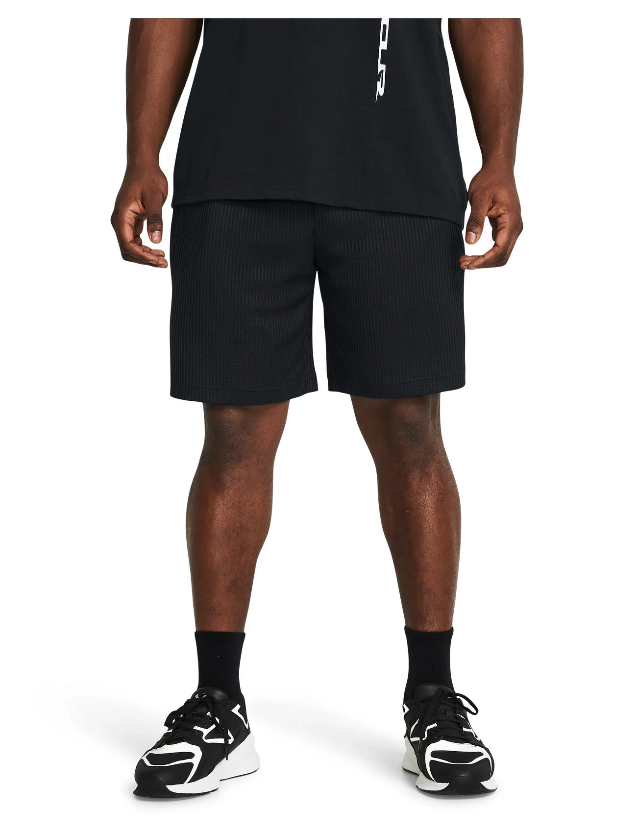 Under Armour Ua Rival Waffle Short, S, Black, Shorts > Svedeshorts, Herre
