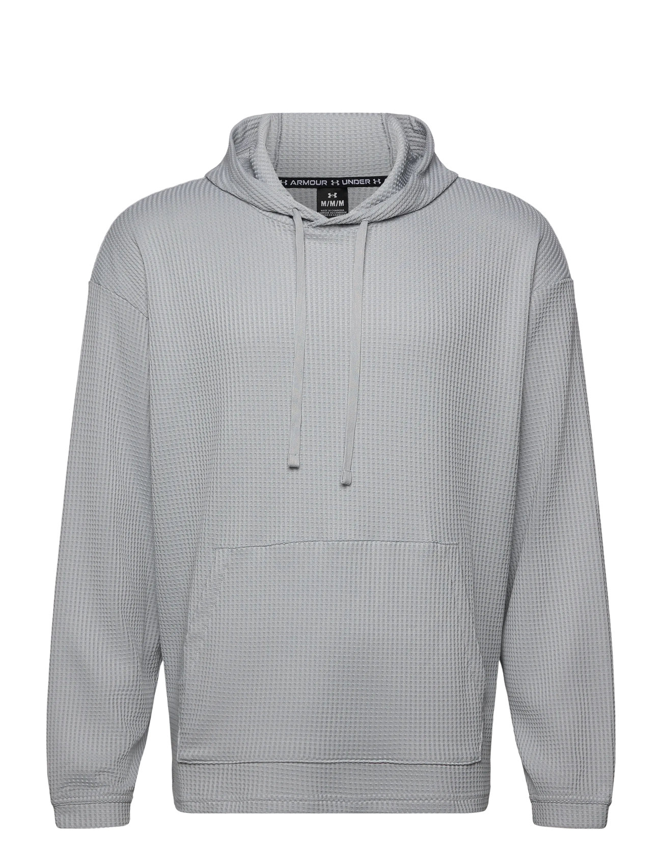 UNDER ARMOUR Ua Rival Waffle Hoodie Grau - XXL - Herren