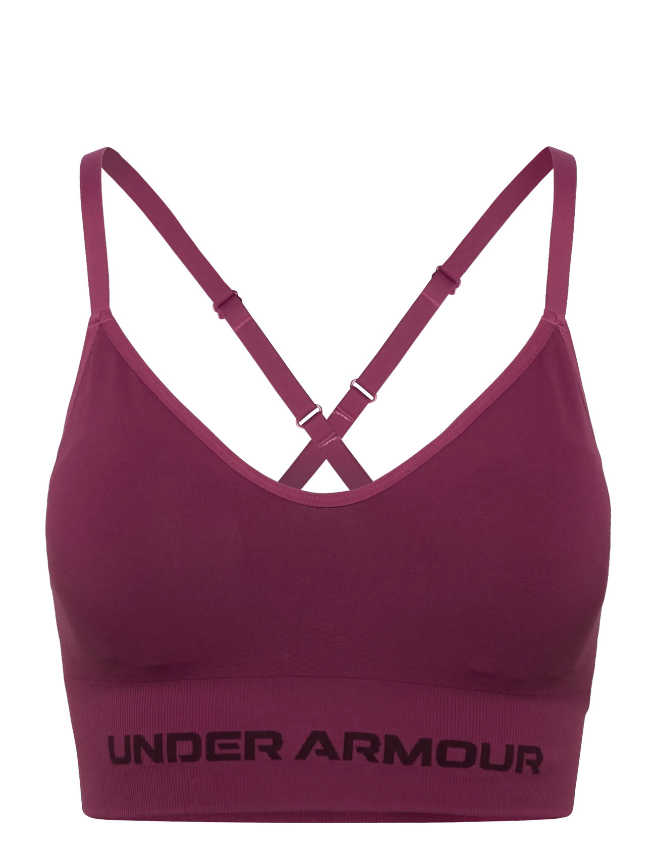 UNDER ARMOUR Vanish Seamless Low BH Burgundy - XS - Damen