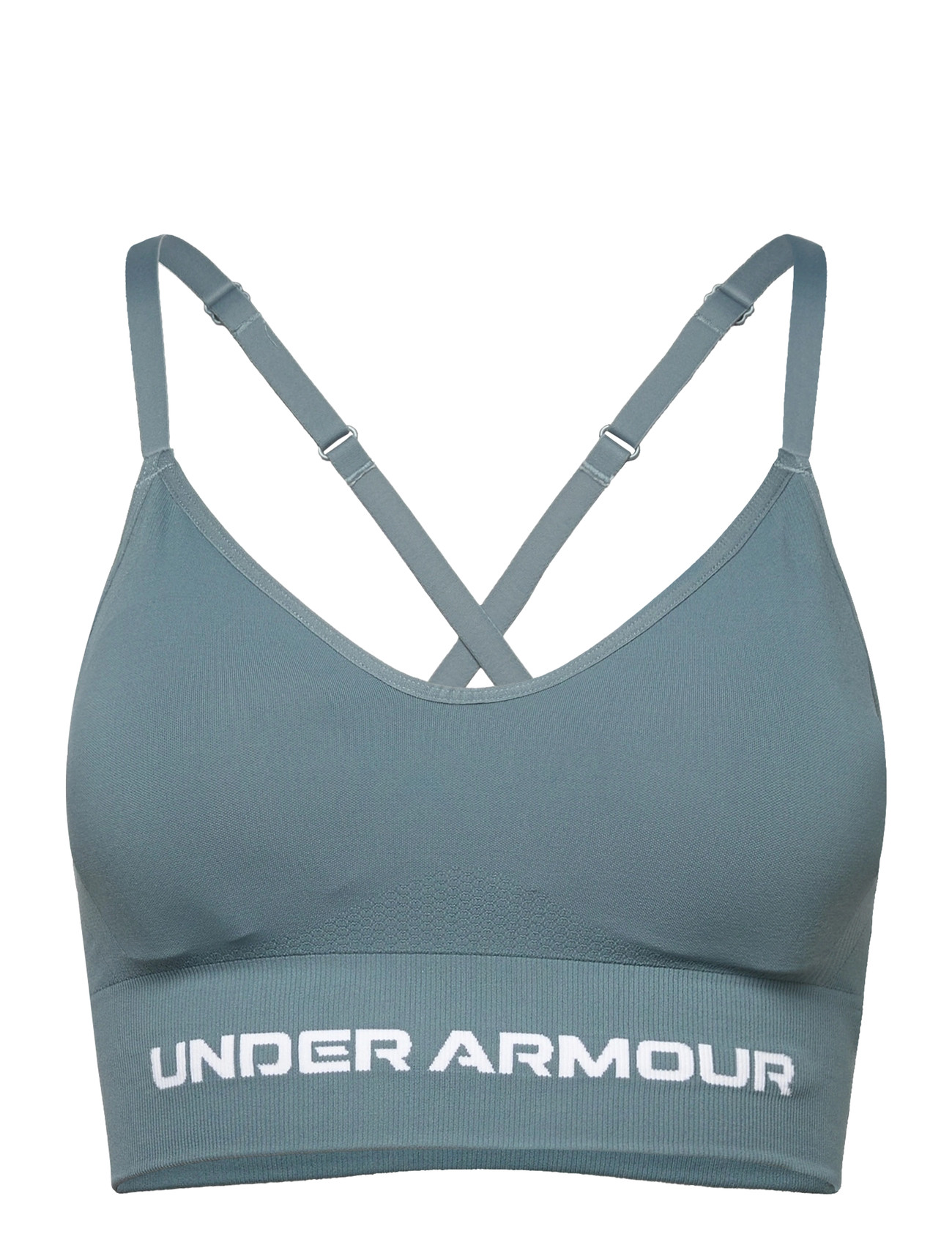 UNDER ARMOUR Vanish Seamless Low BH Blau - L - Damen