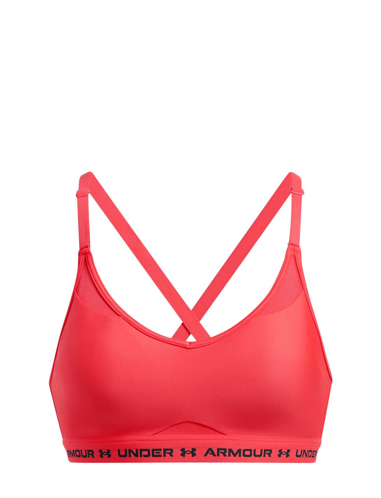 Under Armour Ua Crossback Low Bra Röd