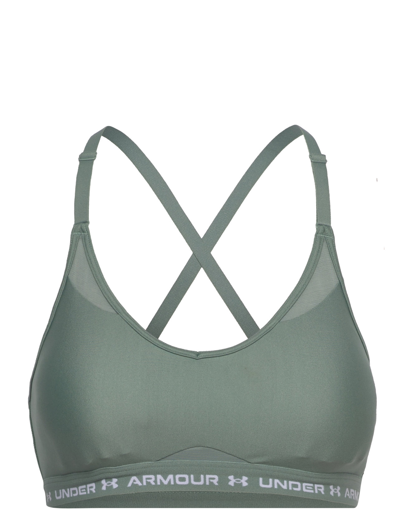 Under Armour Ua Crossback Low Bra Grön