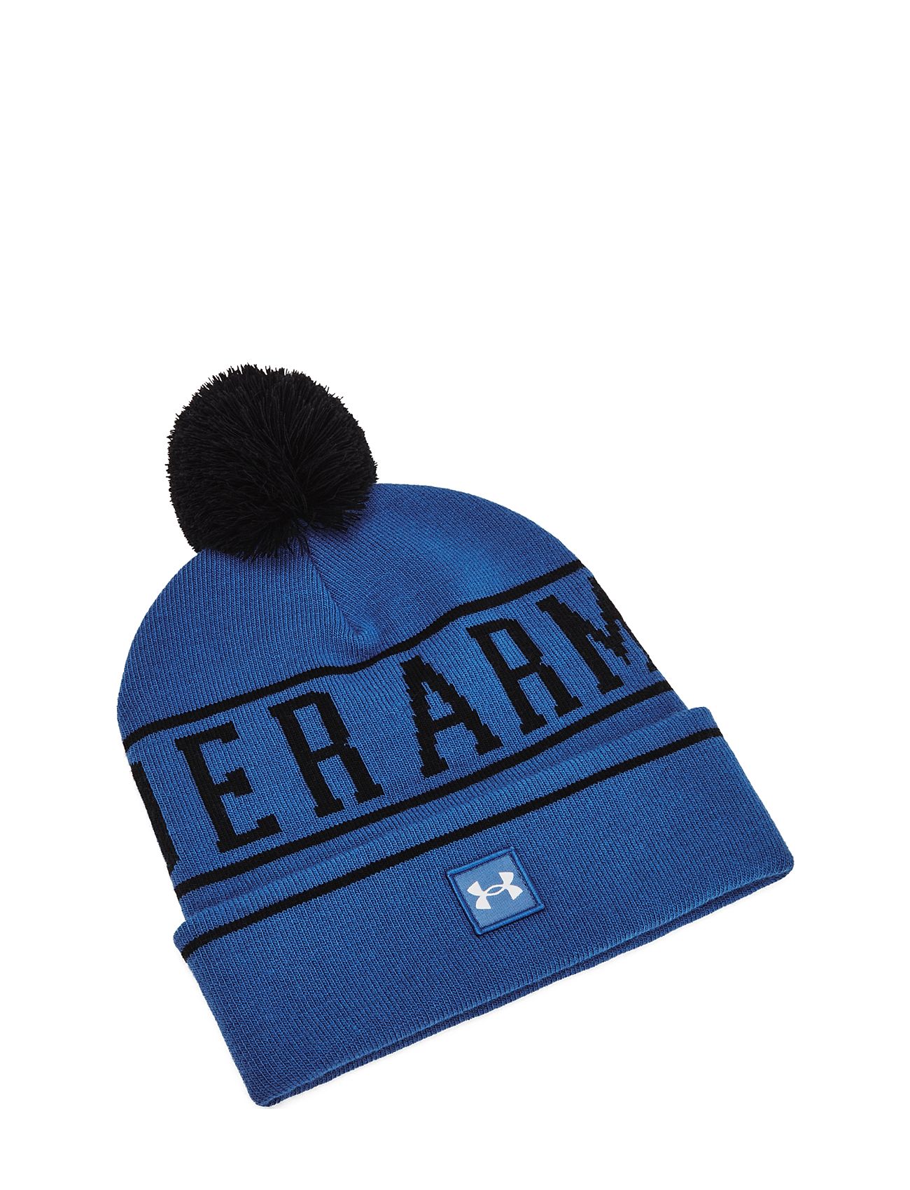 M Halftime Pom Beanie Blue Under Armour