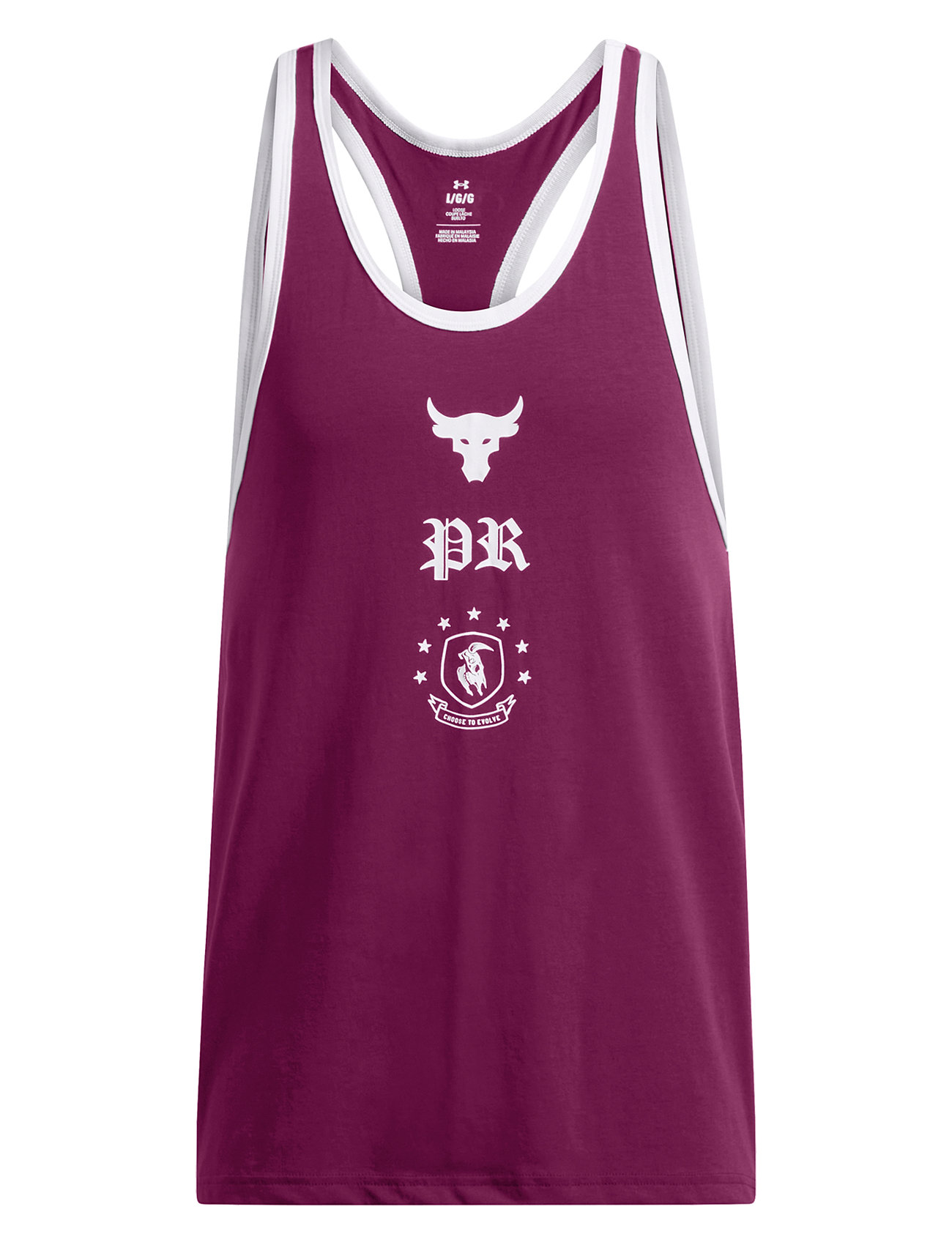 Ua Pjt Rck Racer Tank Boh Purple Under Armour