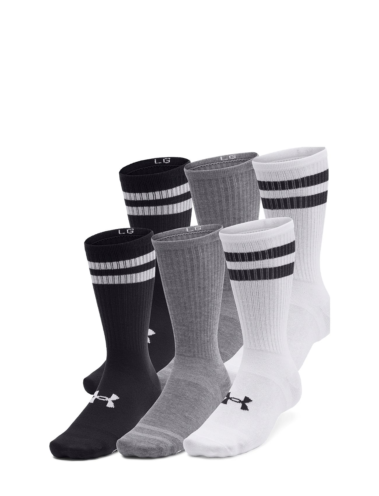 Under Armour Ua Essential 6Pk Crew Multi/patterned