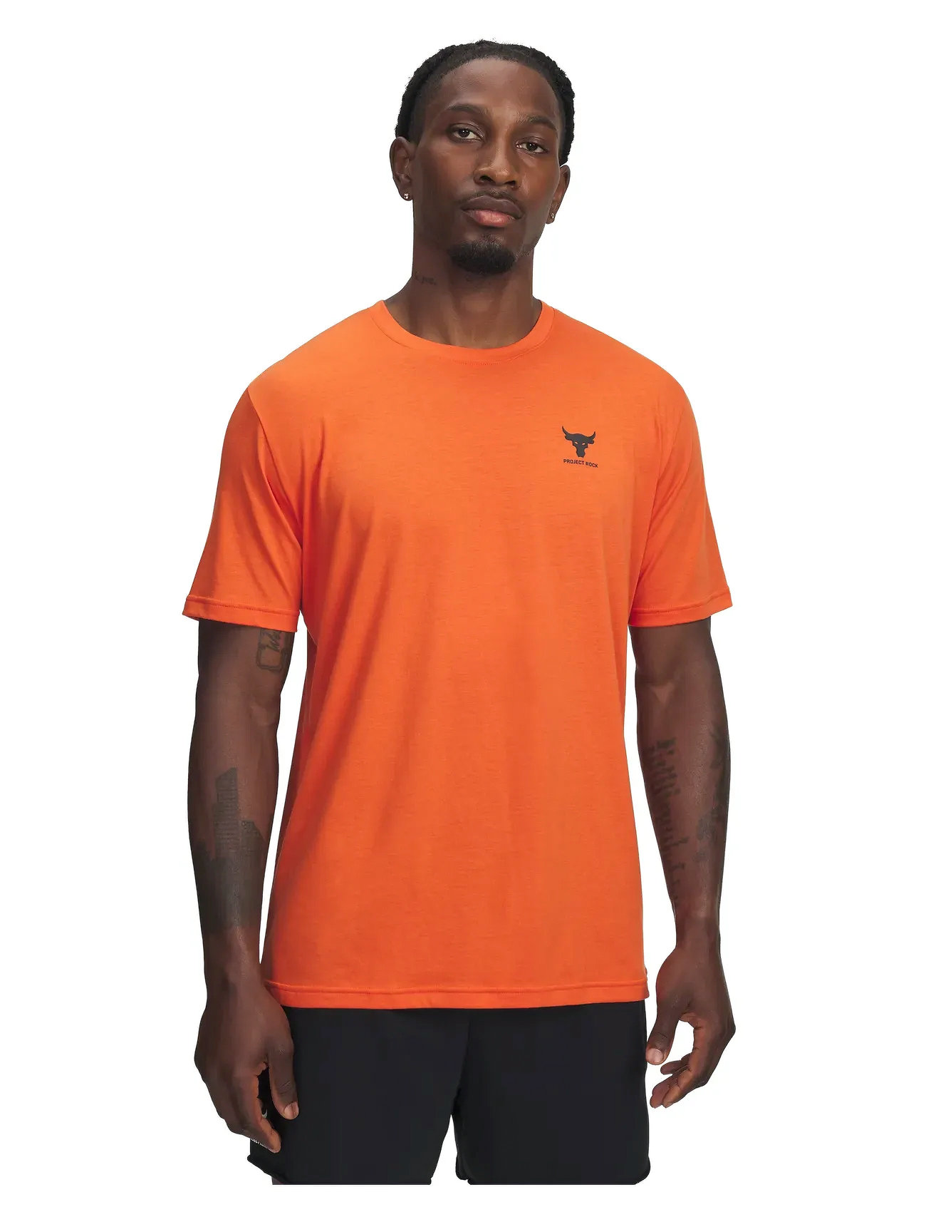 Under Armour Ua Pjt Rck Simple Branded Ss, M, Orange, Sport Polos > Sport Short-sleeved Polos, Herre