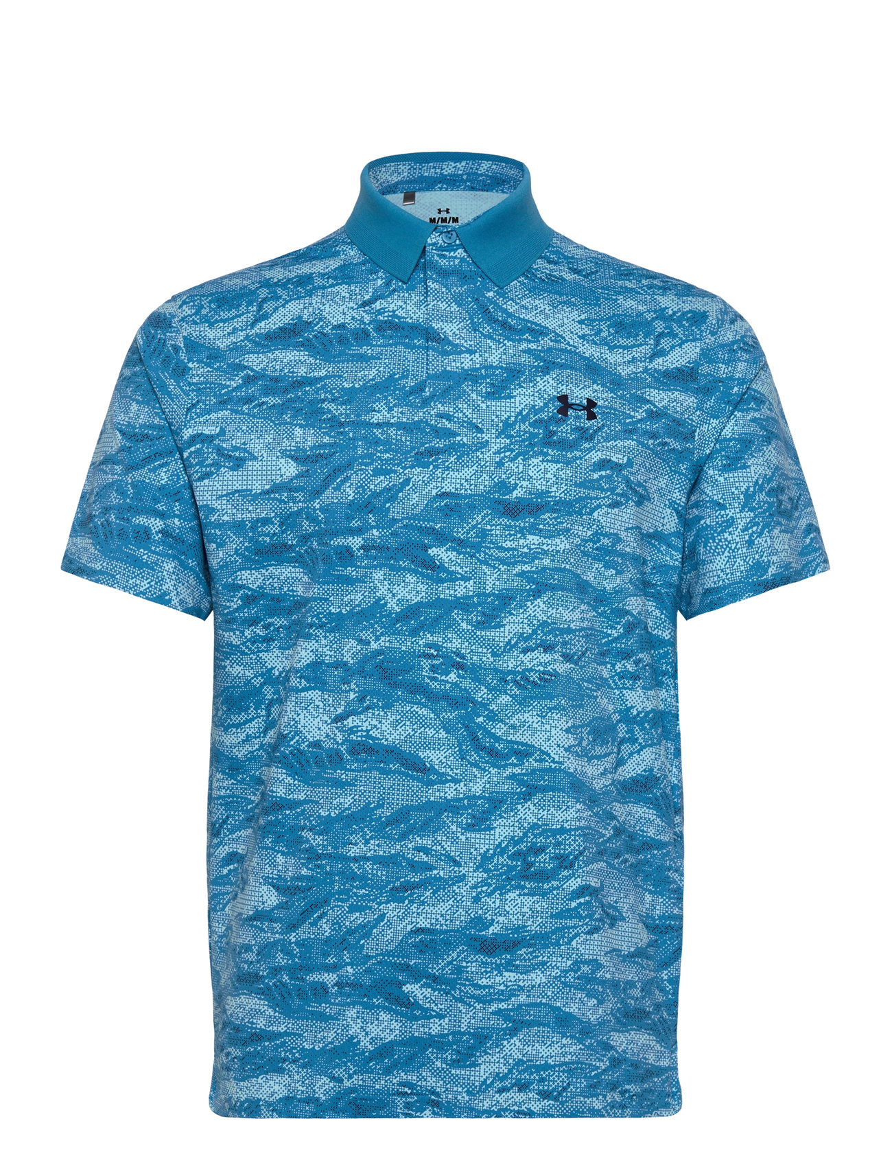 UNDER ARMOUR Ua Drive Chill Printed Polo Blau - L - Herren
