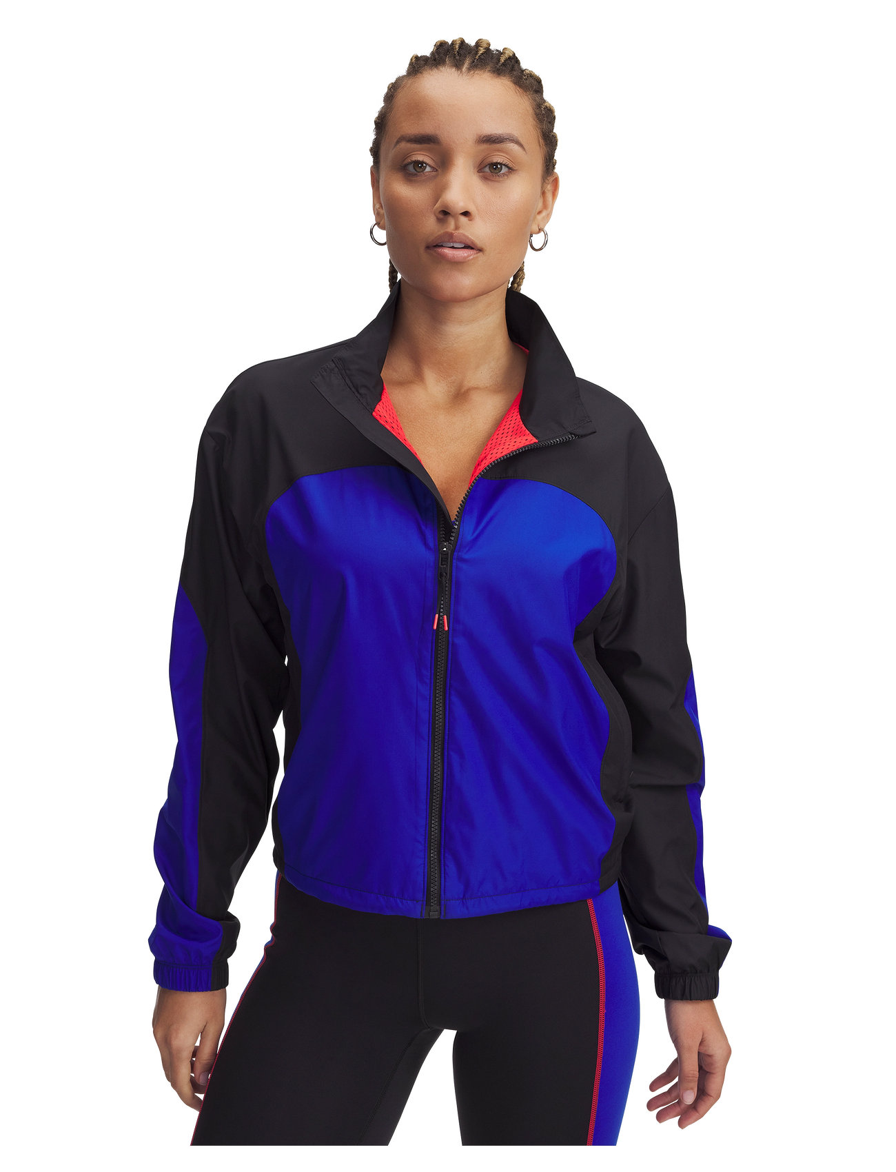 Under Armour Pjt Rck Woven Top, M, Blue, Sport Jackets > Sport Training Jackets, Dame