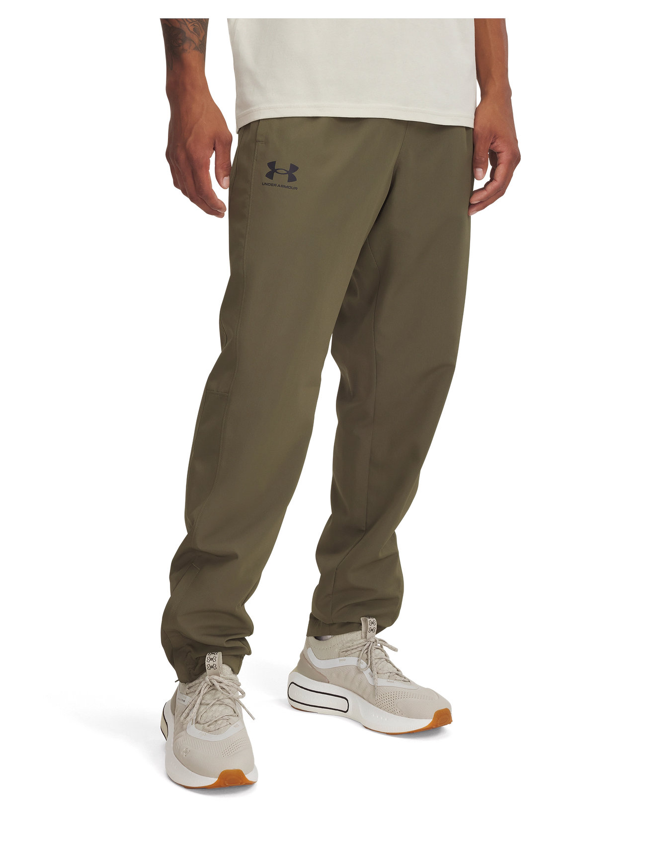 Under Armour Ua Rival Wvn Windbreaker Pnt, 3XL, Khaki green, Sport Pants > Sport Training Pants, Herre