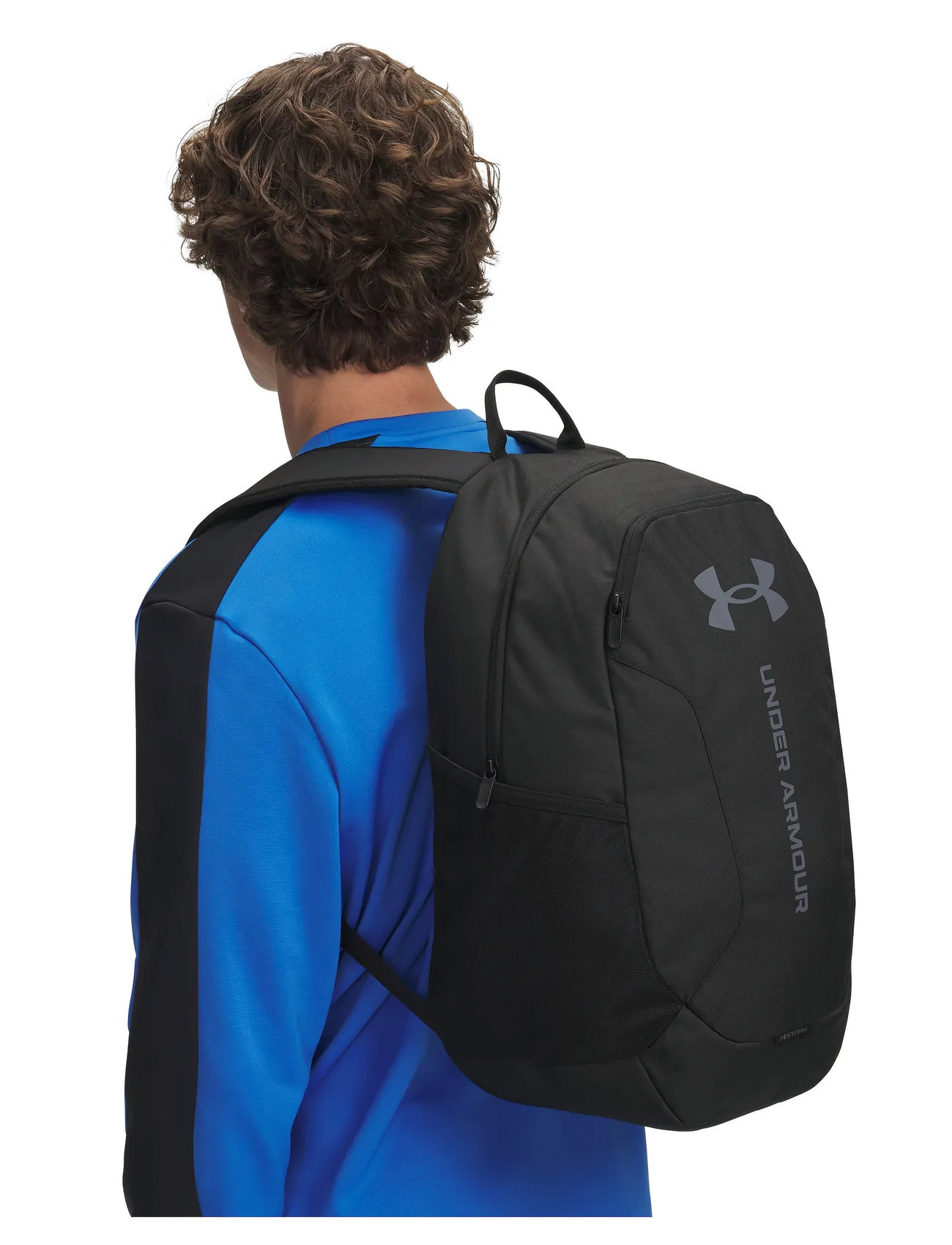 Under Armour Ua Hustle Lite Backpack, One Size, Black, Sport Training Bags > Sport Backpacks, Dame