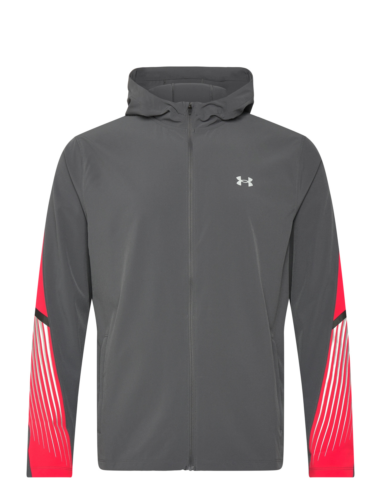 UNDER ARMOUR Ua Velociti Storm Hooded Jkt Grau - XS - Herren