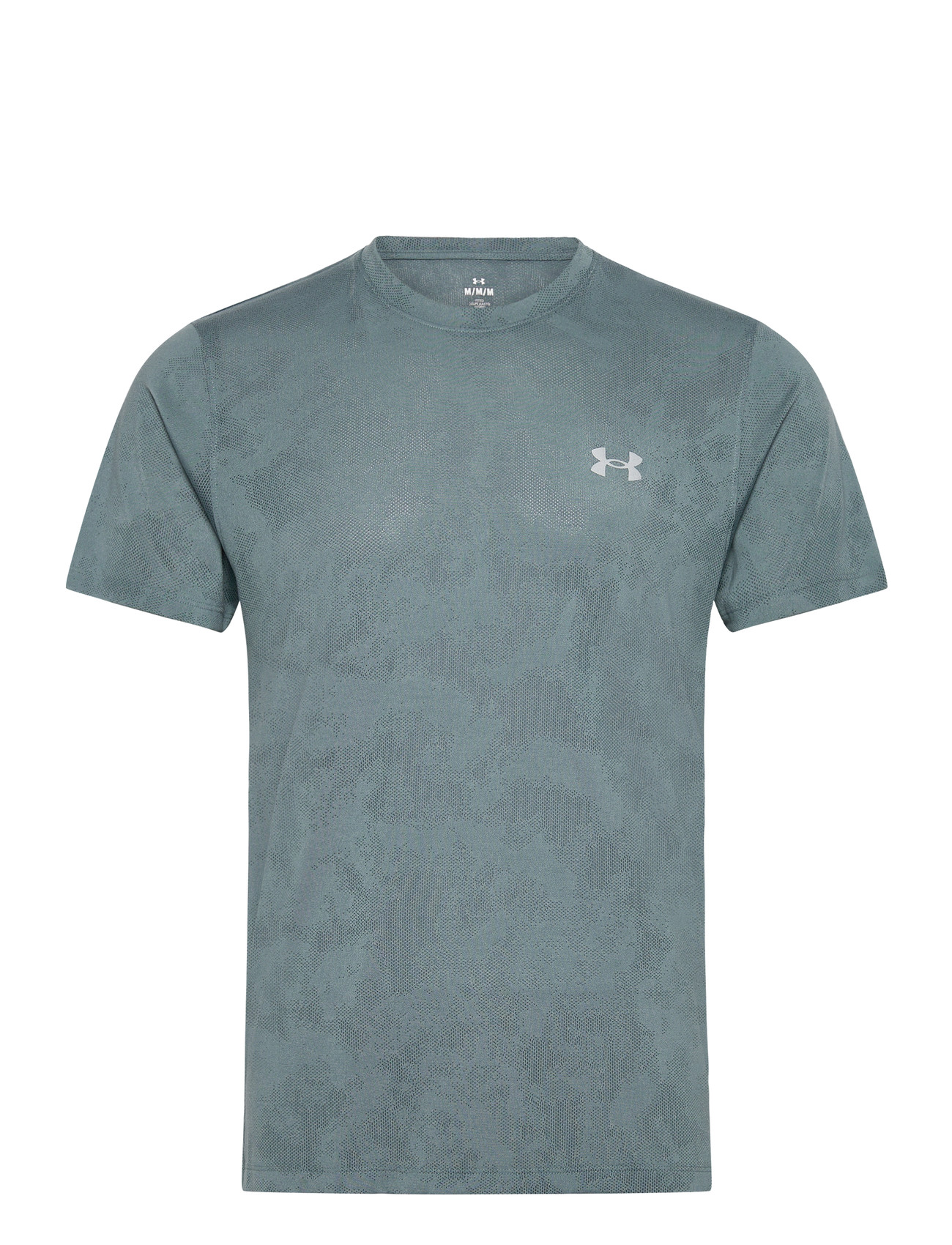 UNDER ARMOUR Ua Launch Camo Ss Grau - L - Herren