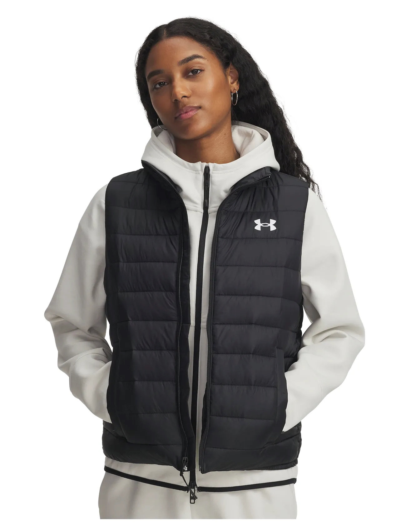 Under Armour Ua Sportswear Ins Vest, XS, Black, Sport Overtøj > Sport Veste, Dame