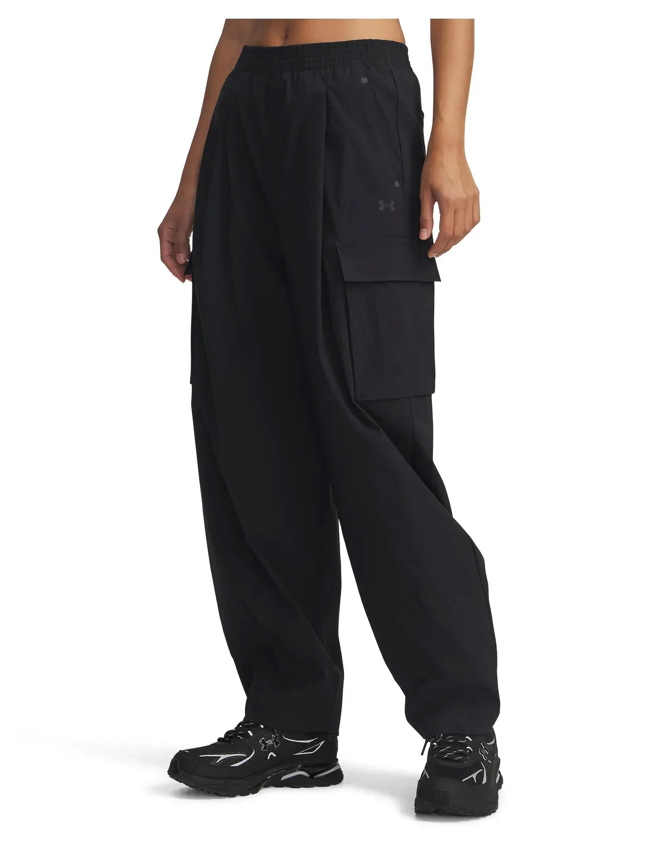 Under Armour Ua Unstoppable Rstop Cargo, S, Black, Sport Pants > Sport Sweatpants, Dame