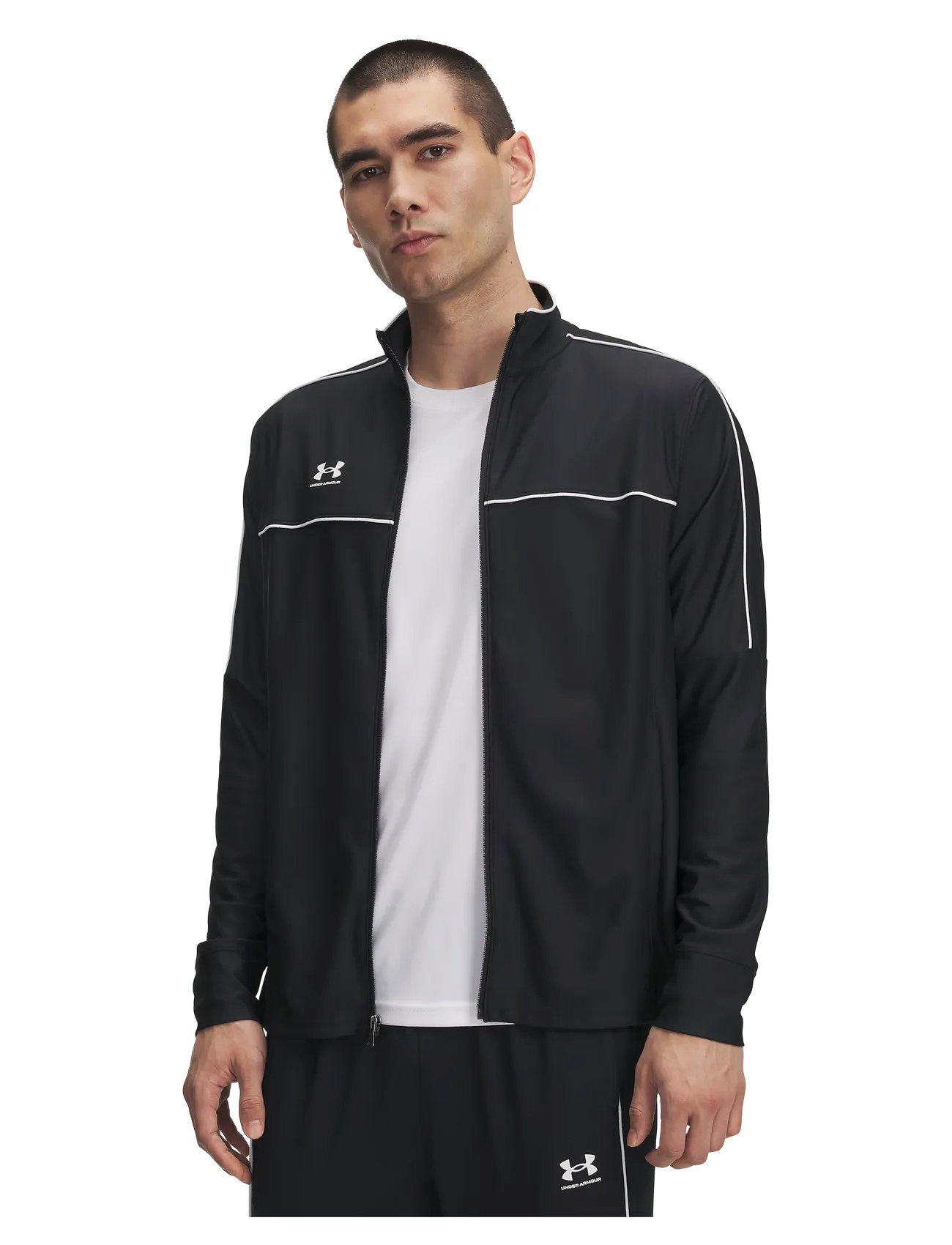 Under Armour M Challenger Track Jacket, M, Black, Sport Jackets > Sport Training Jackets, Herre