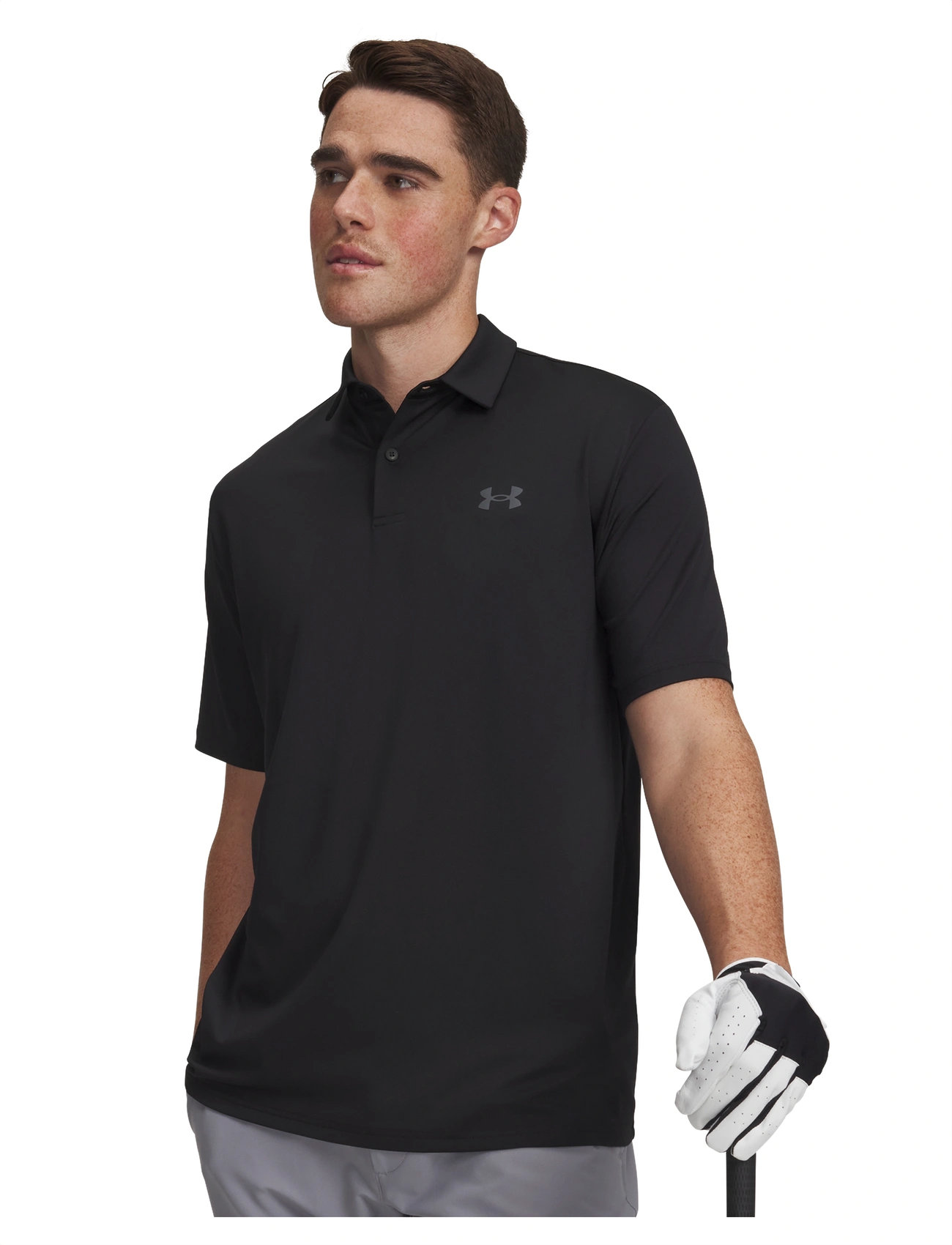 Under Armour Ua Matchplay Polo, 3XL, Black, Sport Polos > Sport Short-sleeved Polos, Herre