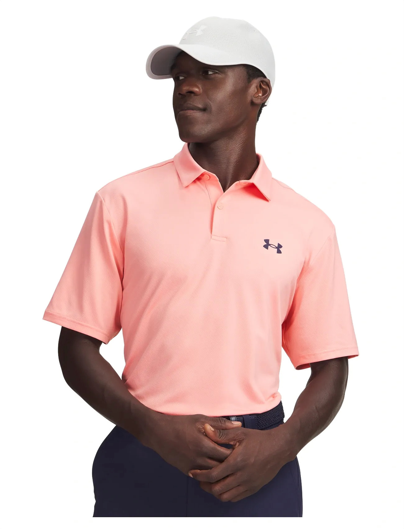 Under Armour Ua Matchplay Polo, 3XL, Pink, Sport Polos > Sport Short-sleeved Polos, Herre
