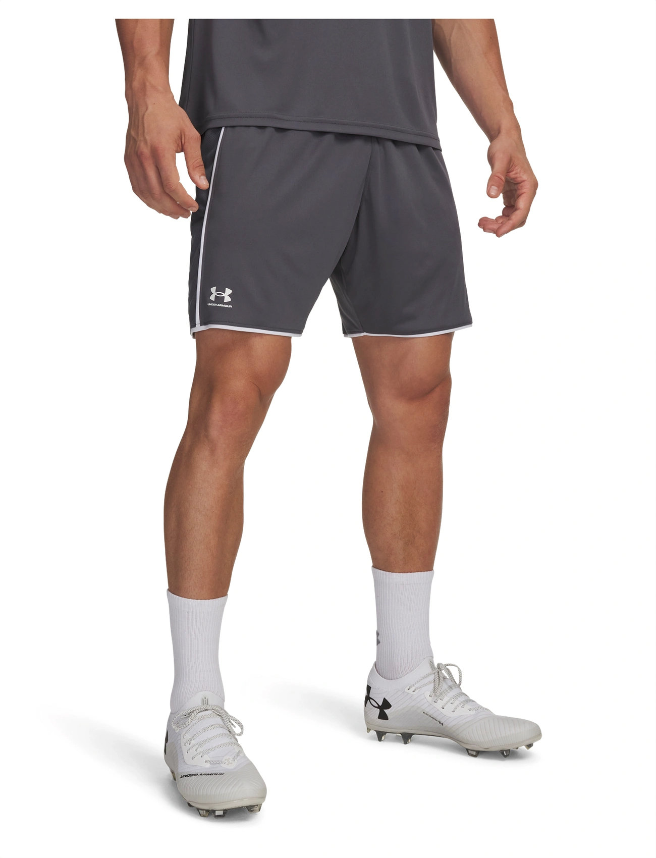 Under Armour Ua M Challenger Train Short, S, Grey, Sport Shorts > Sport Training Shorts, Herre