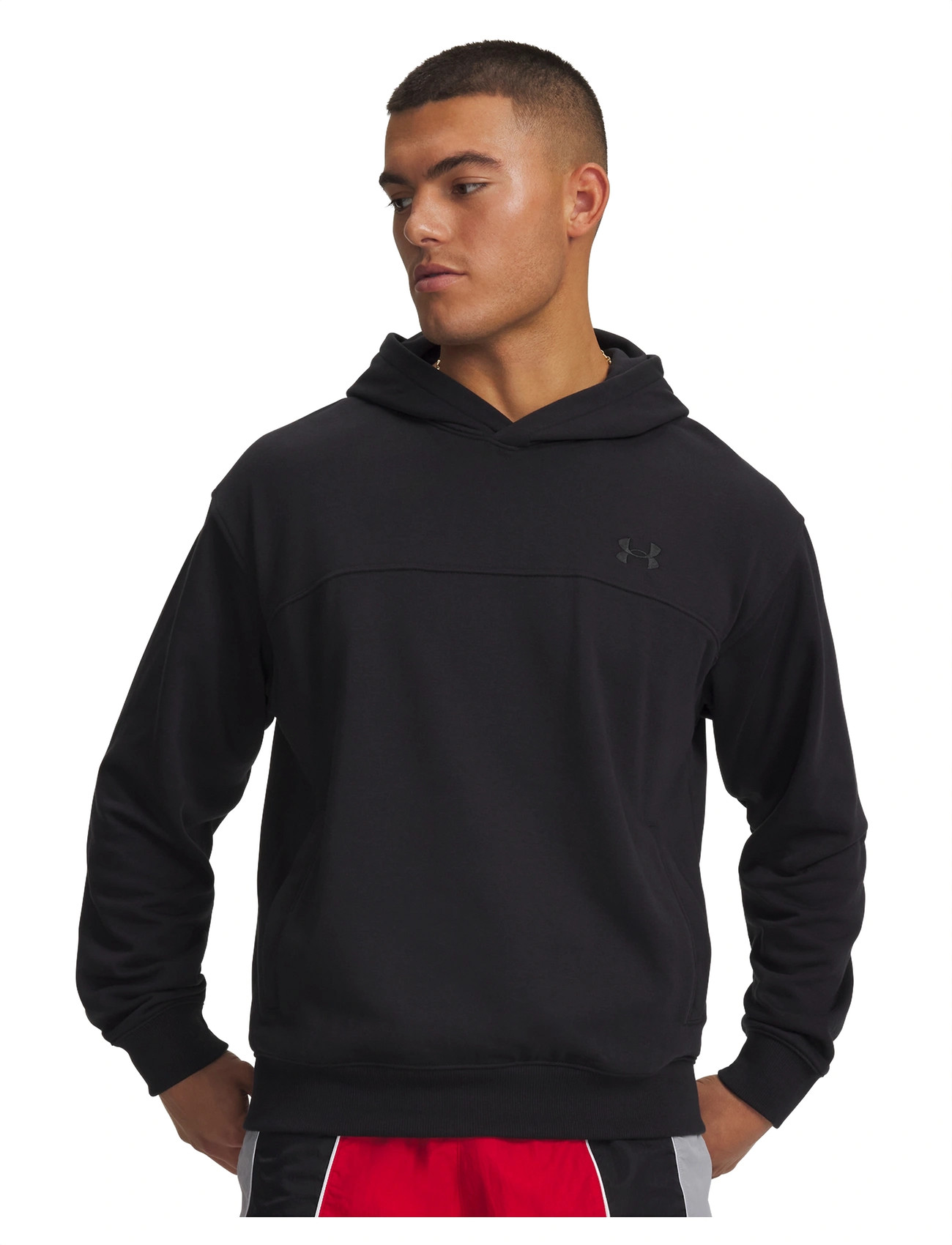 Under Armour Ua Rival Lw Hoodie, S, Black, Sport Sweatshirts & Hoodies > Sport Hoodies, Herre