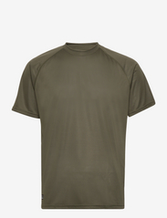 UA TAC Tech T - MARINE OD GREEN