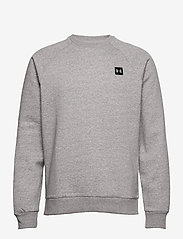 UA Rival Fleece Crew - MOD GRAY LIGHT HEATHER