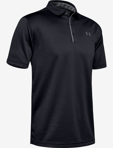 Tech Polo - polo marškinėliai trumpomis rankovėmis - black