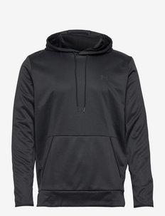 UA Armour Fleece HD - džemperiai su gobtuvu - black
