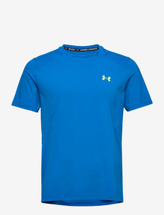 UA Iso-Chill Laser Tee - sports tops - cruise blue