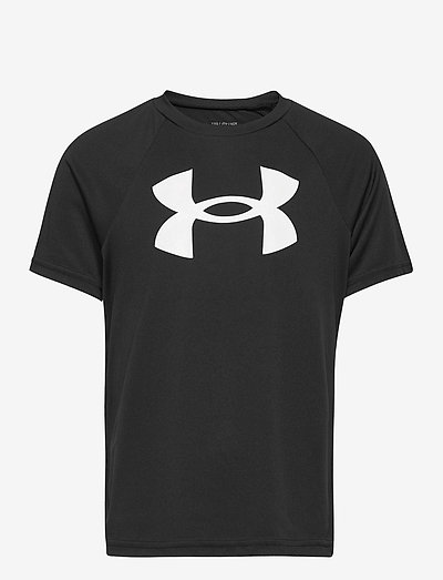 UA Tech Big Logo SS - short-sleeved t-shirts - black