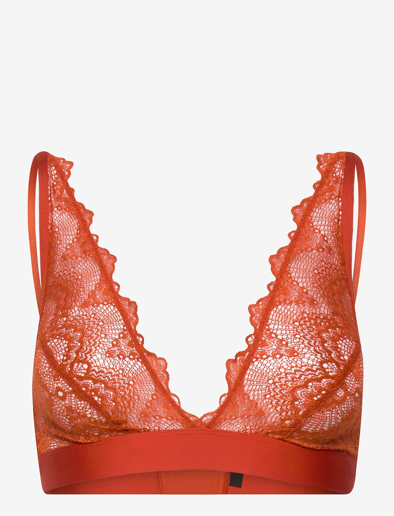 Understatement Underwear Papaya Lace Plunge Bralette BH`er