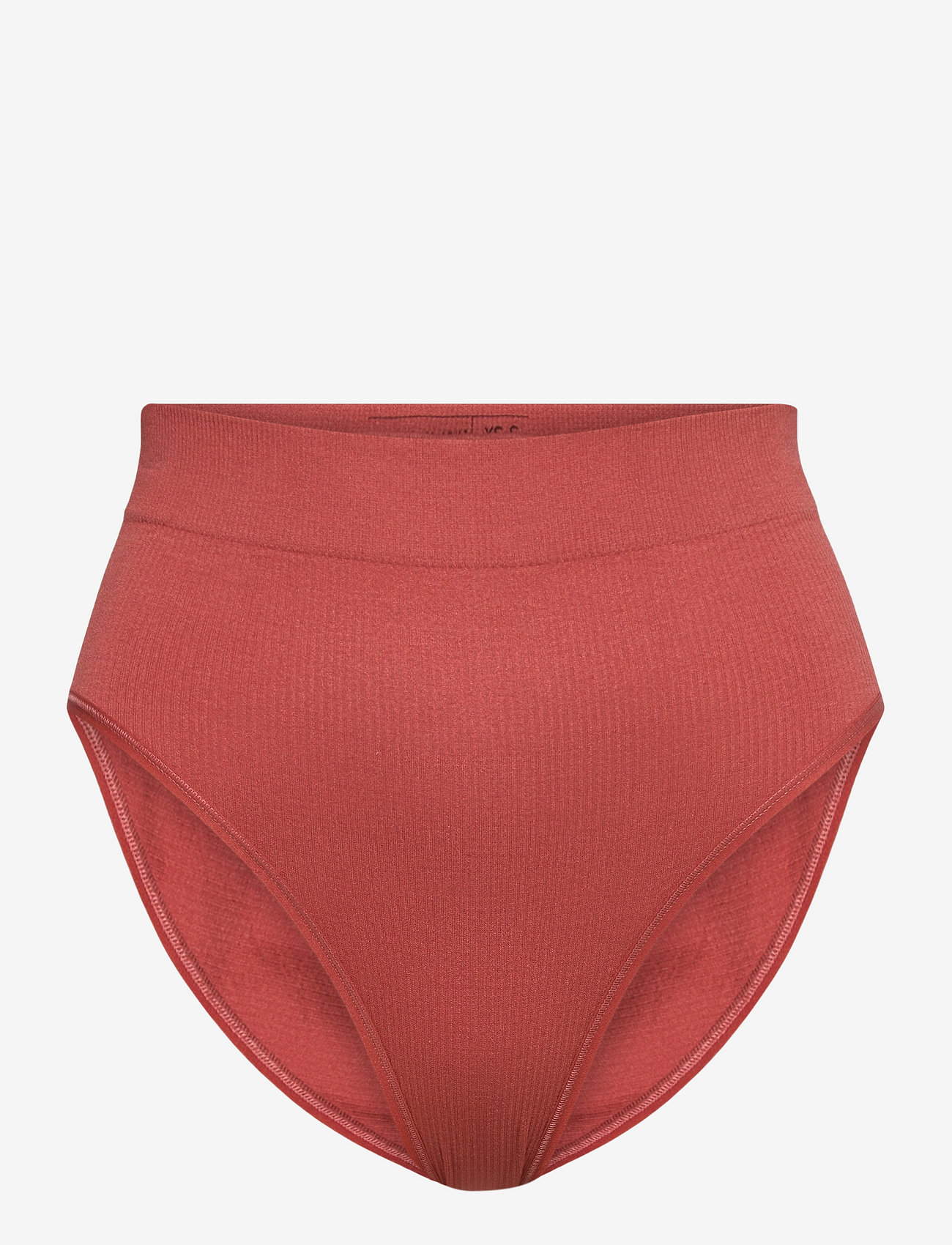 Understatement Underwear Ruby Rebel Seamless Ribbed High Cut Briefs