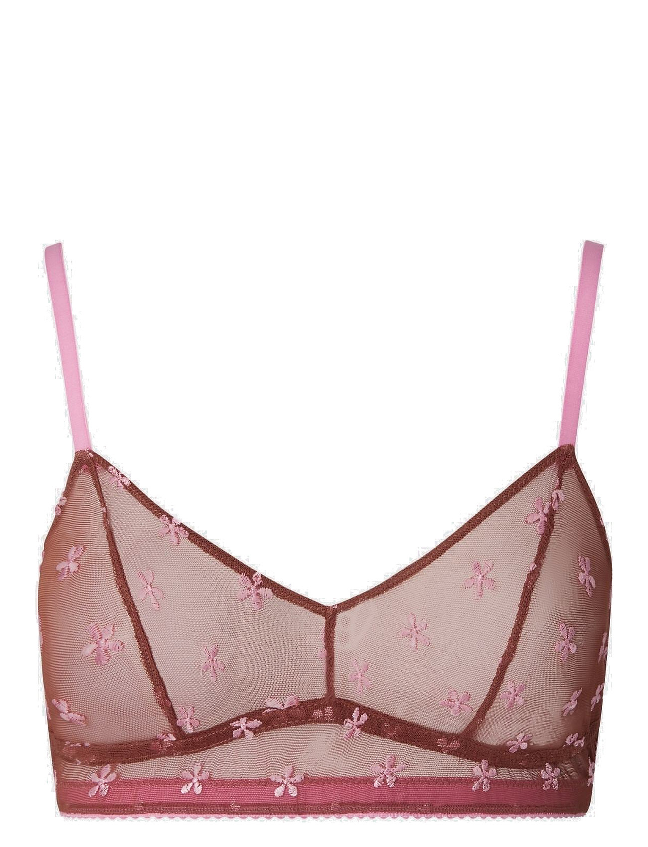 Lace Balc Tte Lingerie Bras & Tops Balc Tte Bras Brown Understatement Underwear