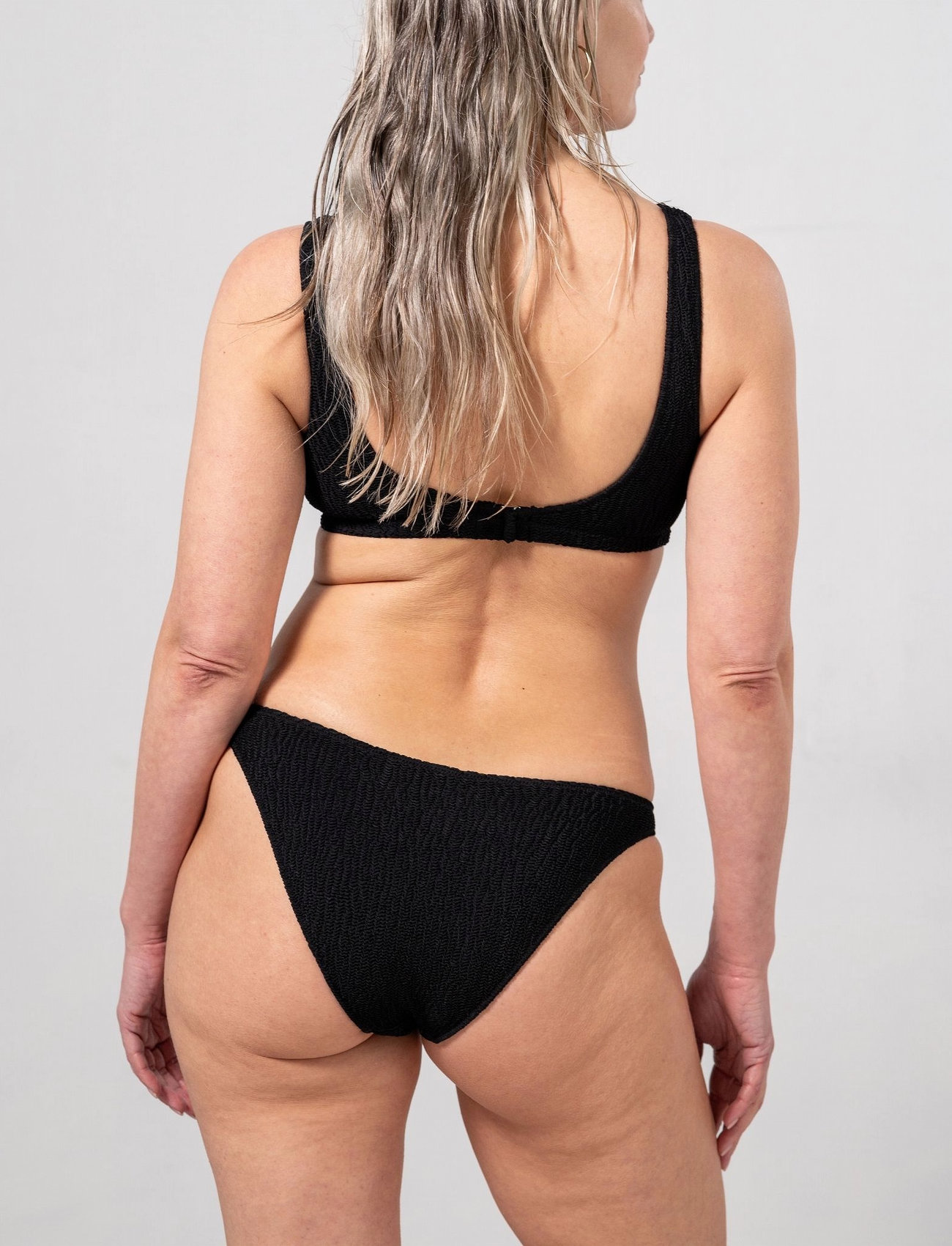 Understatement Underwear Ring Bikini Briefs, XXL, Black, Bikiniunderdele > Bikinitrusser, Dame