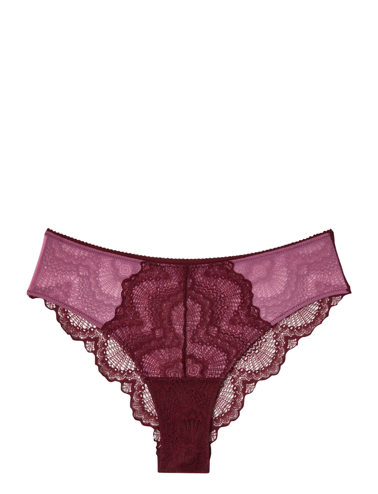 Lace Cheeky Burgundy Understatement Underwear