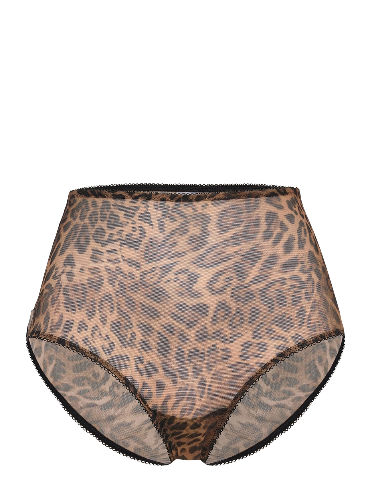 UNDERSTATEMENT Unterwäsche Mesh Highwaist Briefs Braun - L - Damen
