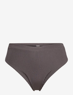 Aquaholic Highwaist Bikini Briefs Grey - bikini briefs - grey