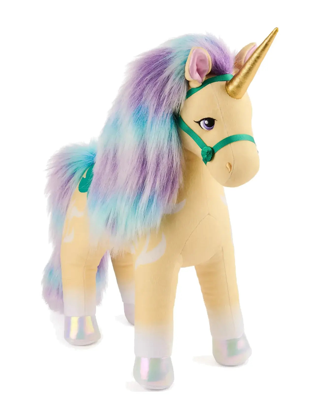 Unicorn Academy Leaf Plush 38 Cm Toys Soft Toys Stuffed Animals Multi/patterned Unicorn Academy