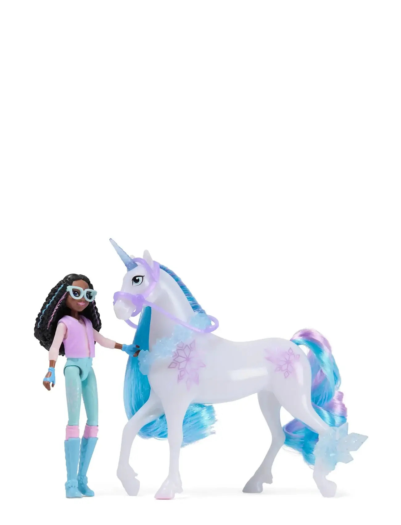 Unicorn Academy Unicorn Academy Doll & Unicorn V2 -Layla & Glacier, One Size, White, Dukker Og Tilbehør > Dukker, Børn