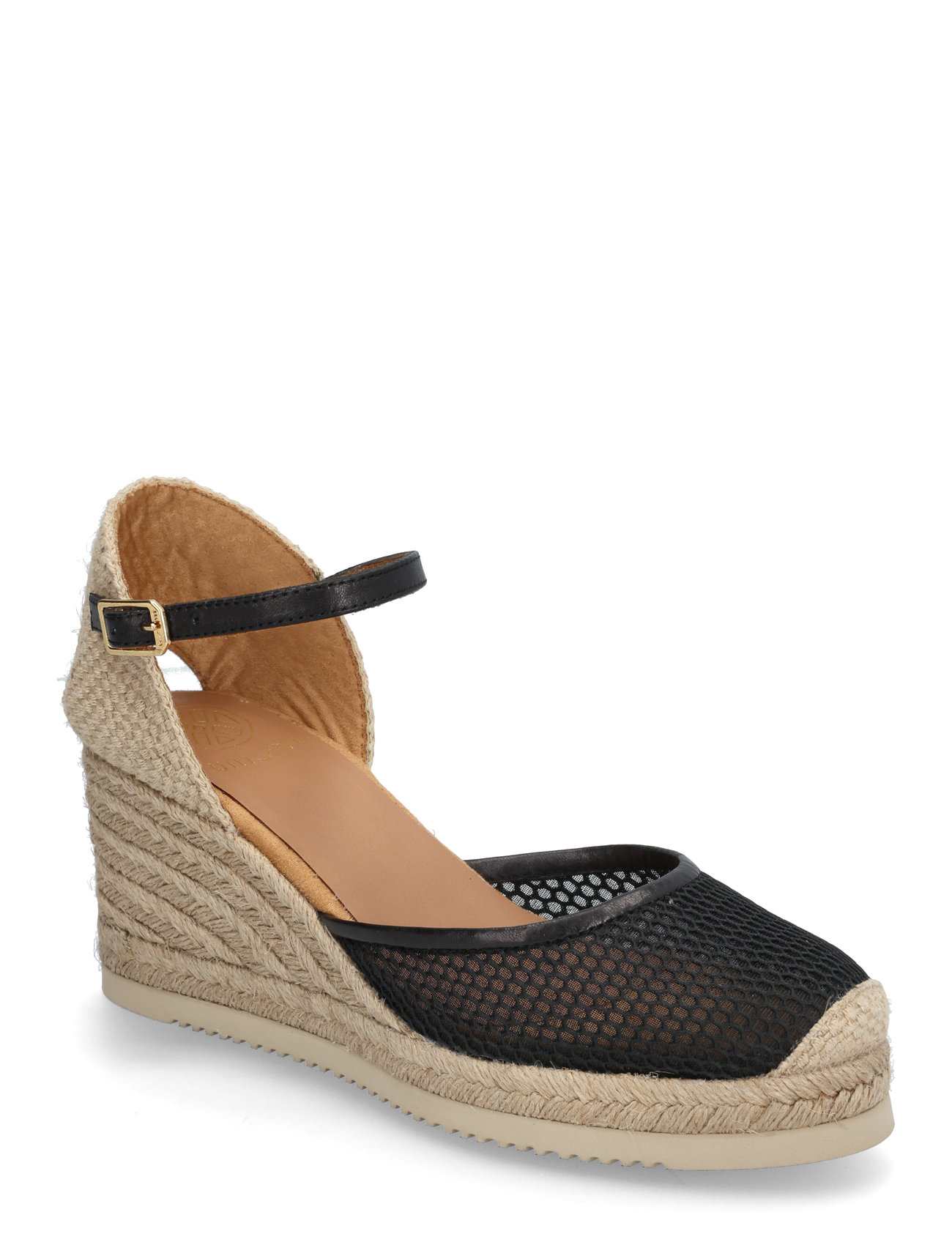 Corebonfi Sandal Med Hæl Espadrilles Black UNISA
