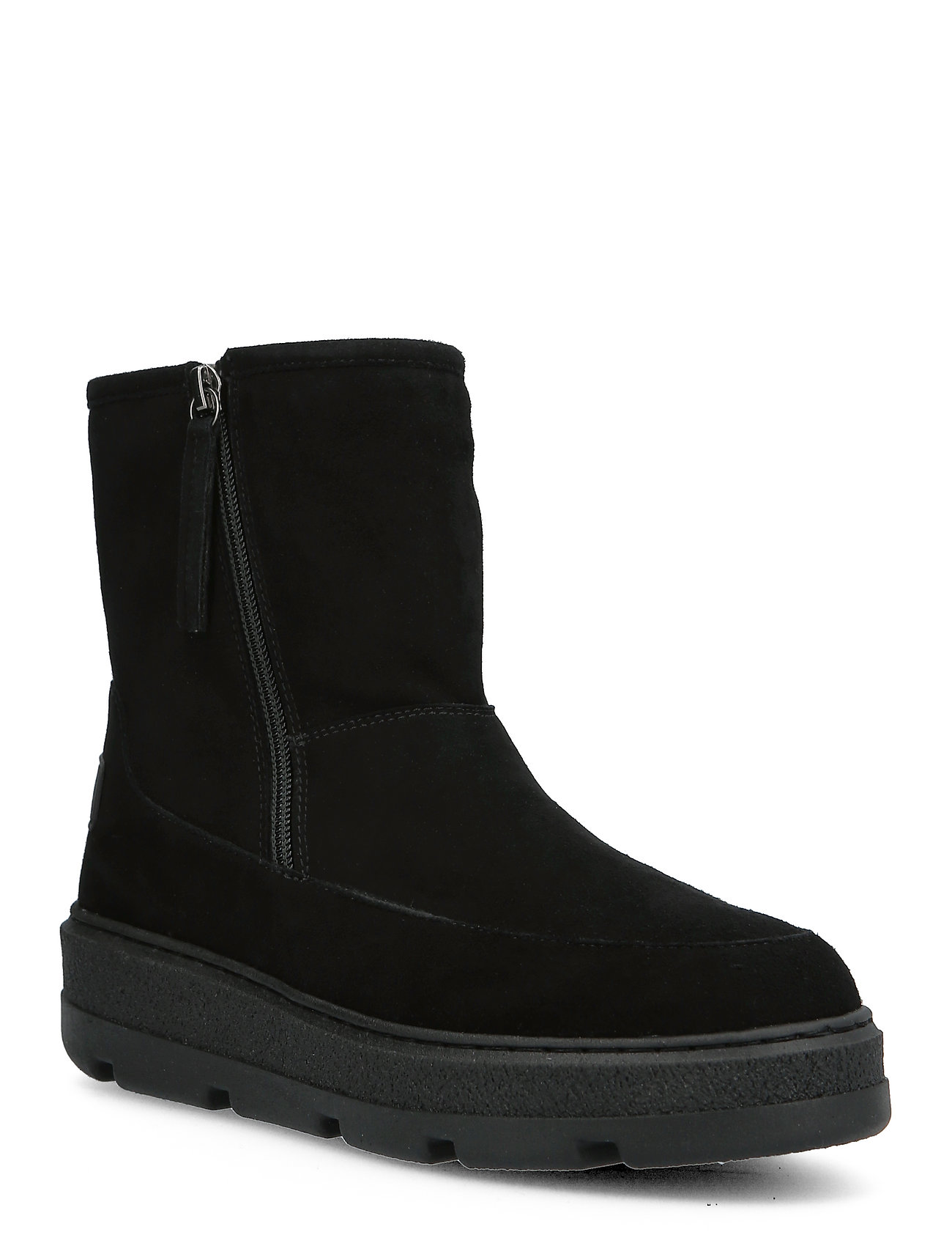 Fraco_bs Shoes Boots Ankle Boots Ankle Boot - Flat Musta UNISA
