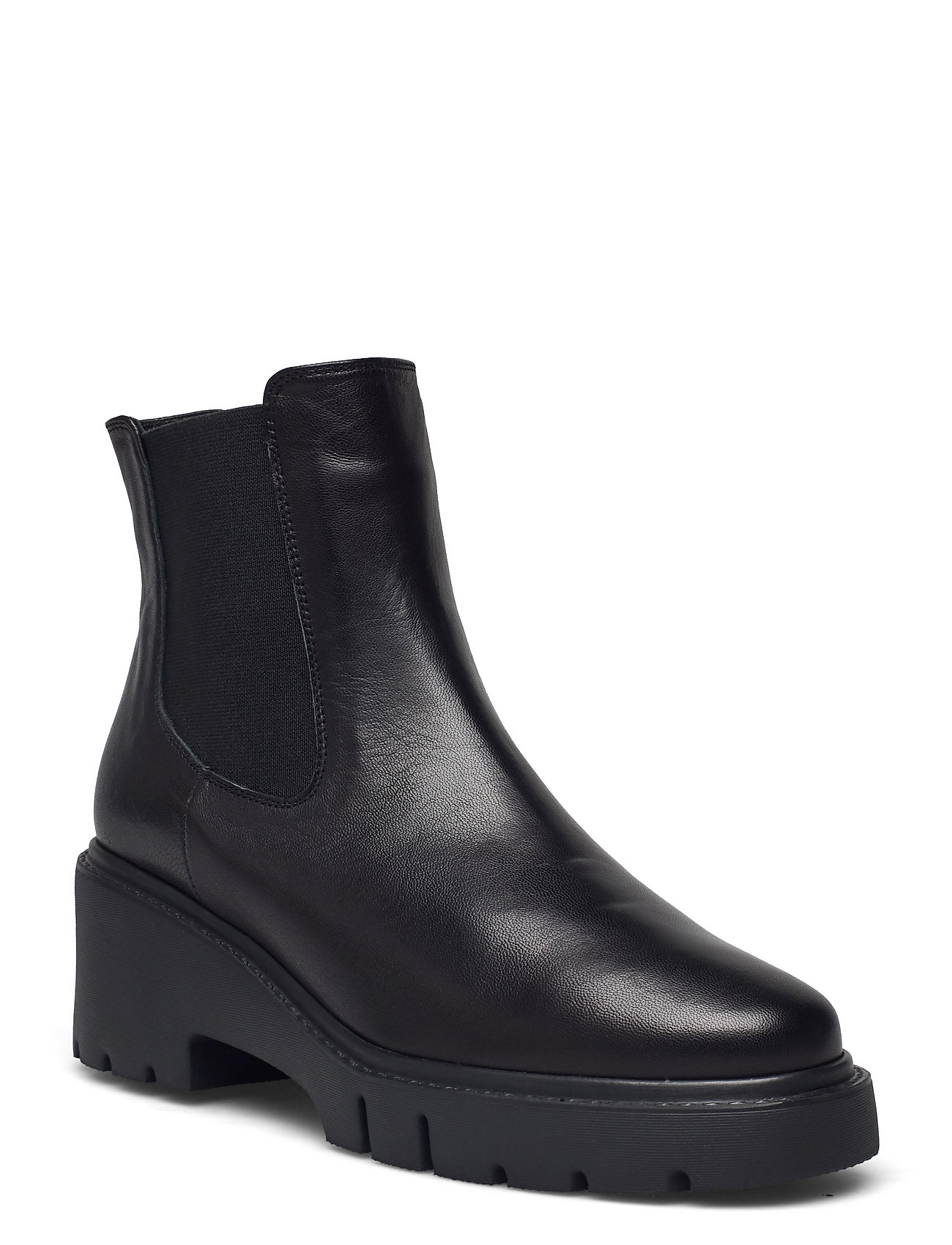 Jerome_f21_vu Shoes Boots Ankle Boots Ankle Boot - Flat Musta UNISA