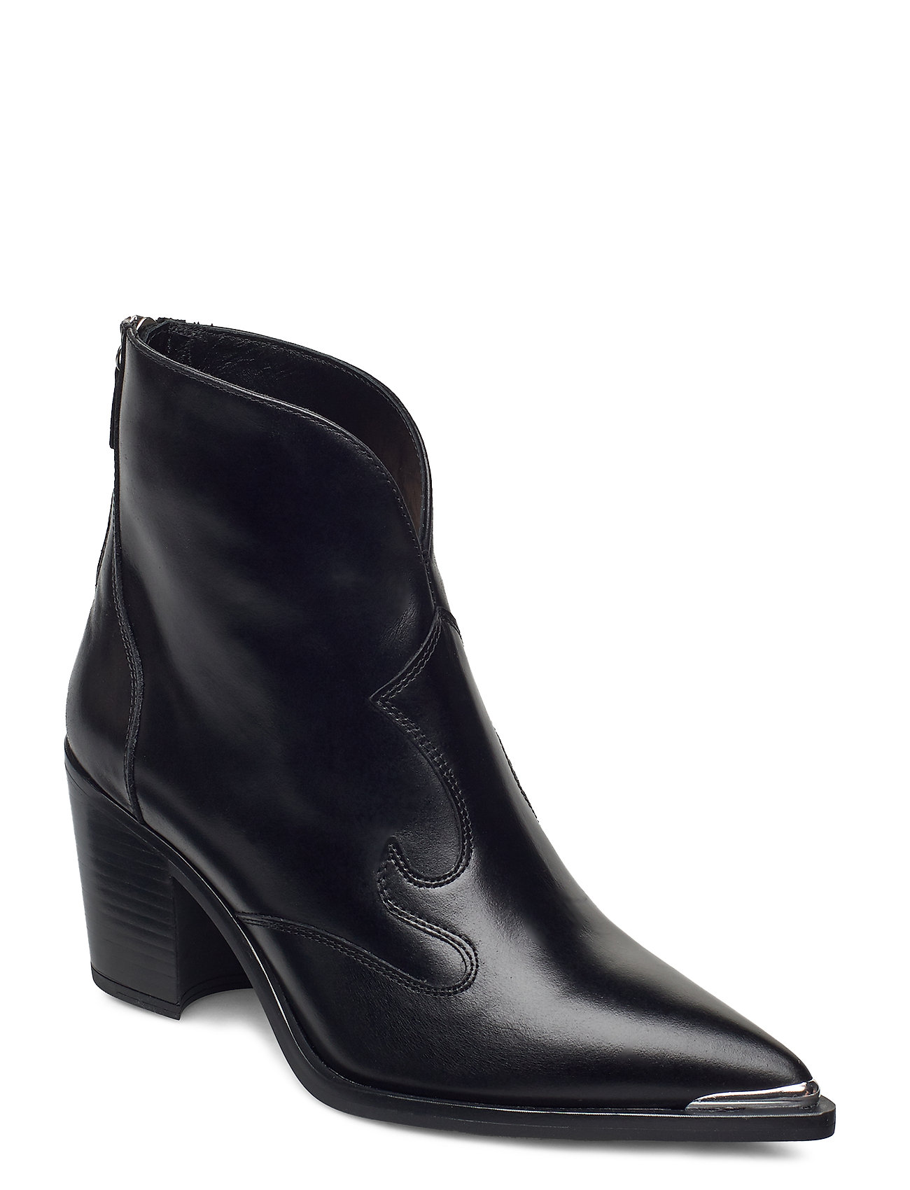 Marcel_ne Shoes Boots Ankle Boots Ankle Boot - Heel Musta UNISA