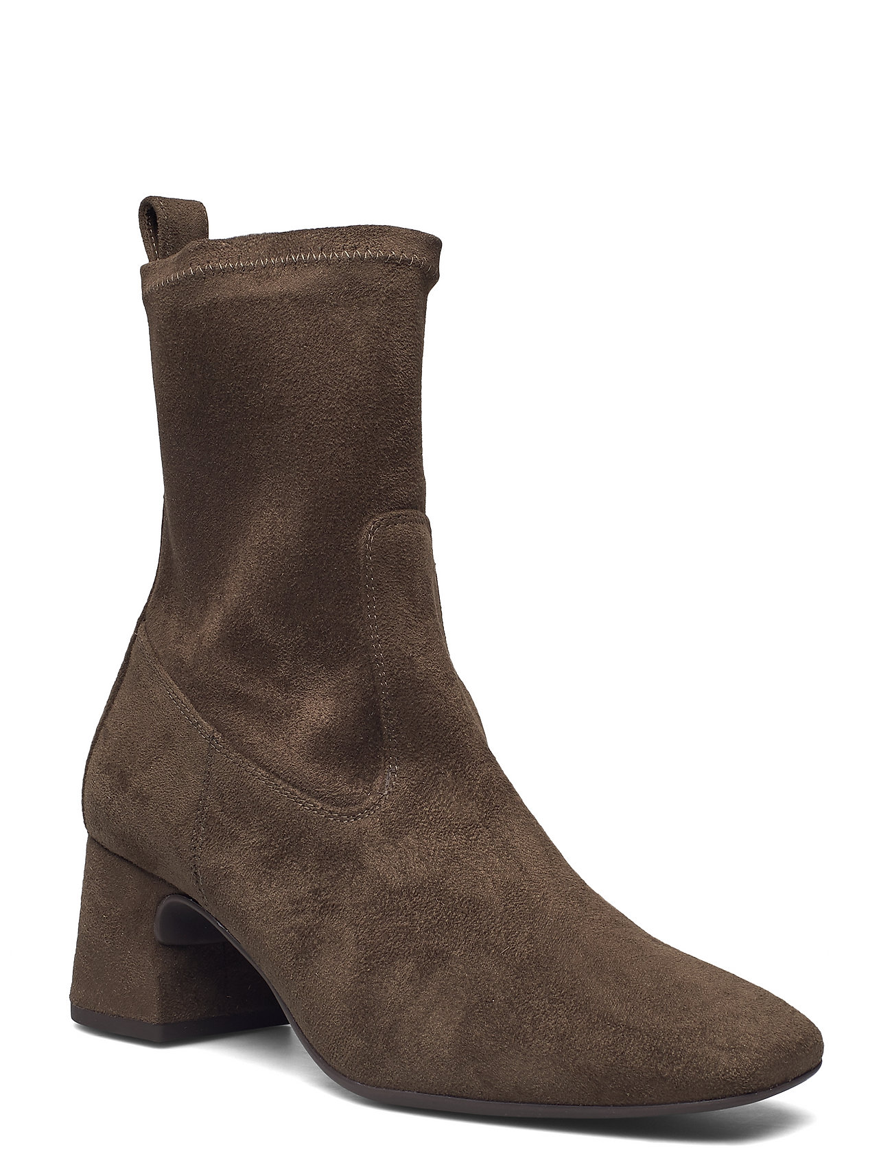 Mico_st Shoes Boots Ankle Boots Ankle Boot - Heel Ruskea UNISA
