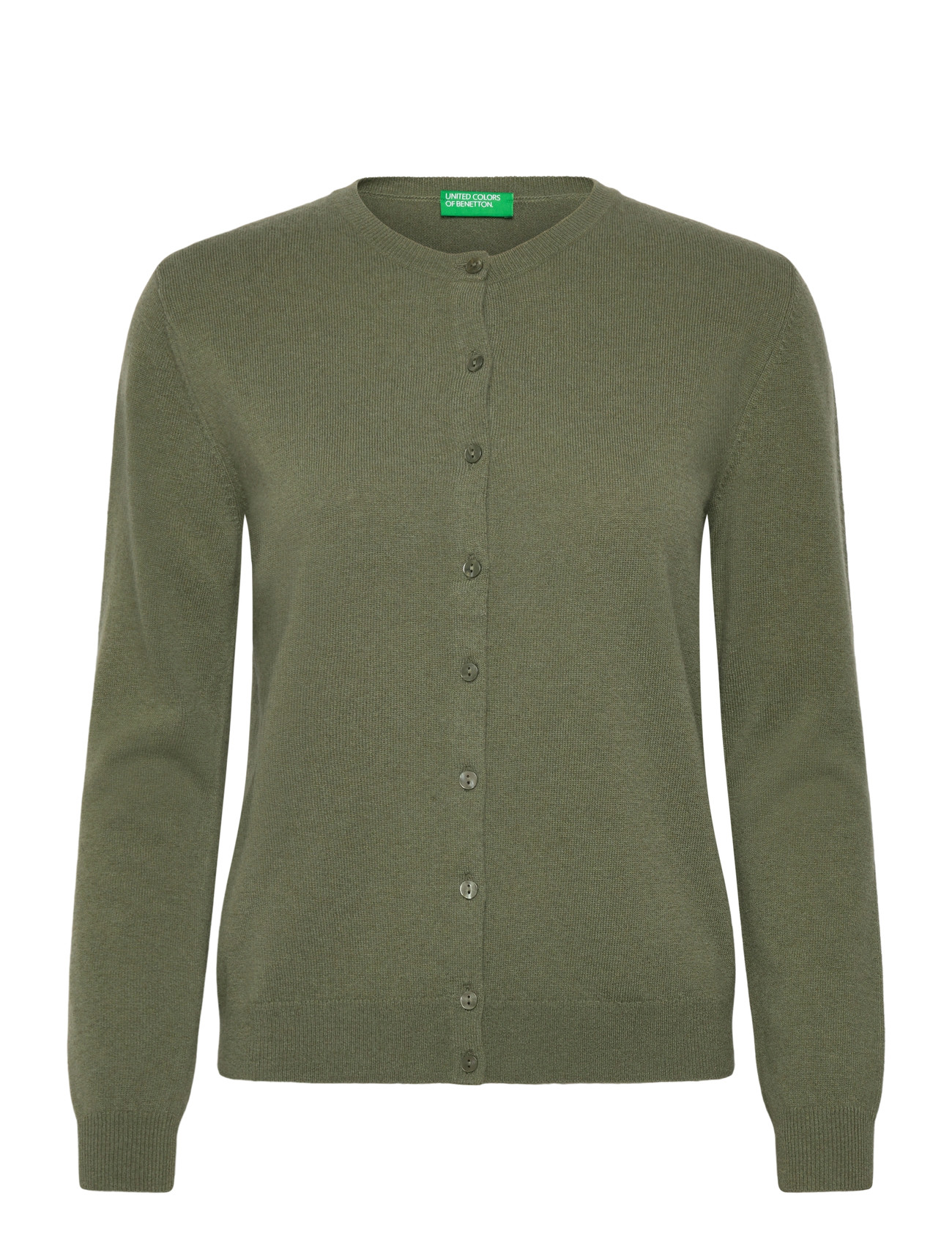 UNITED COLORS OF BENETTON L/S Pullover Grün - L - Damen