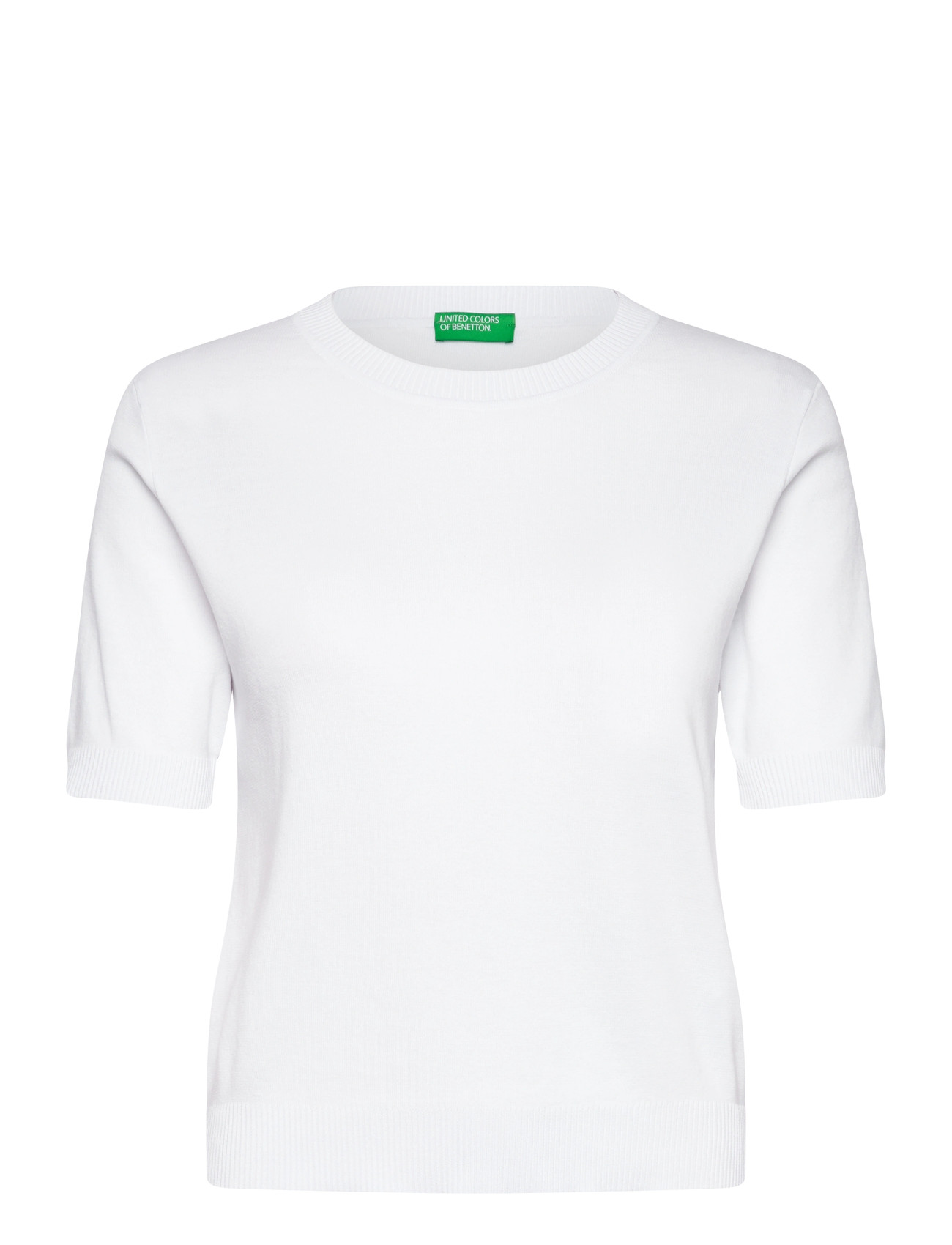 United Colors of Benetton Sweater, S, White, Strik > Trøjer, Dame