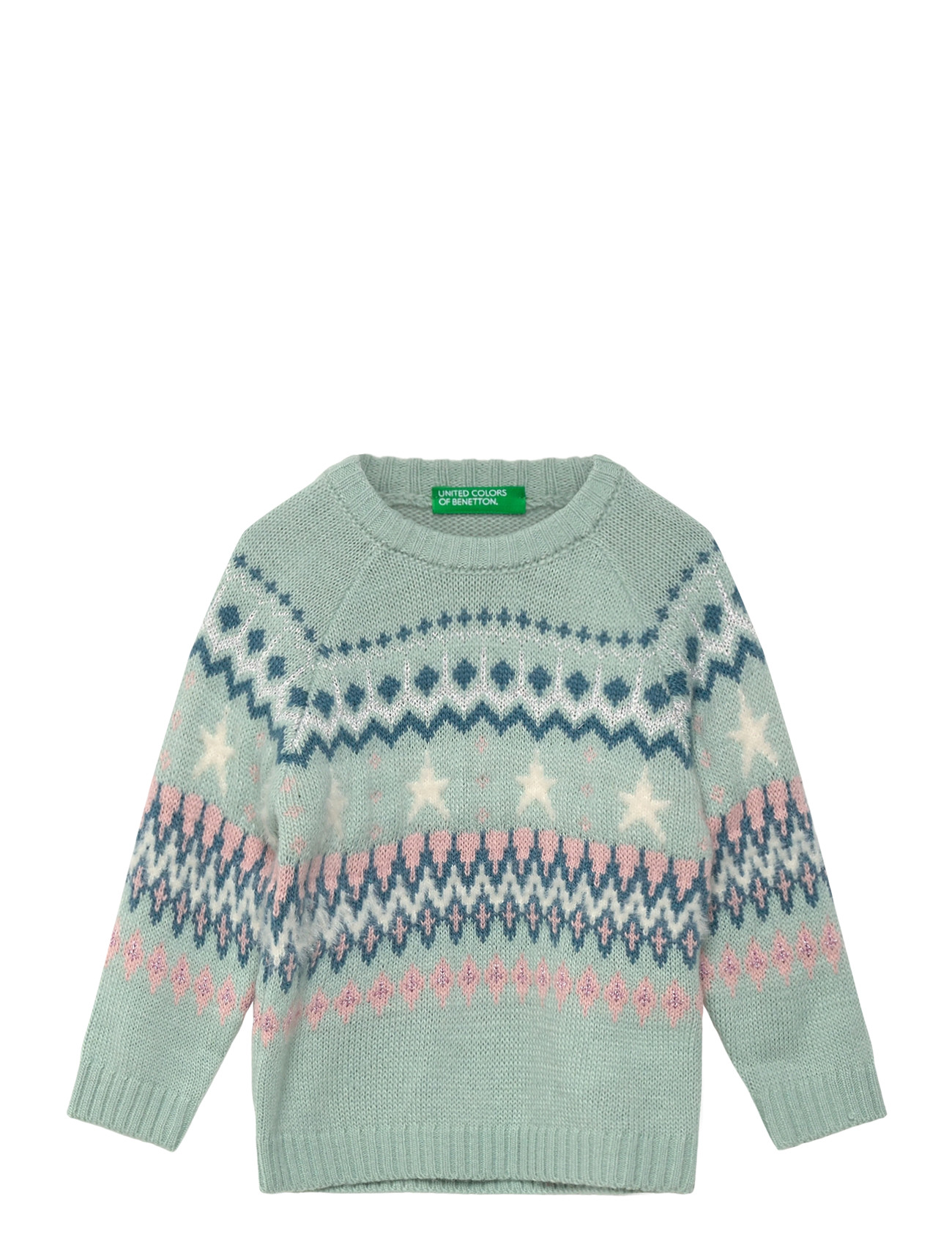 UNITED COLORS OF BENETTON Pullover L/S Grün - 116 - Kinder