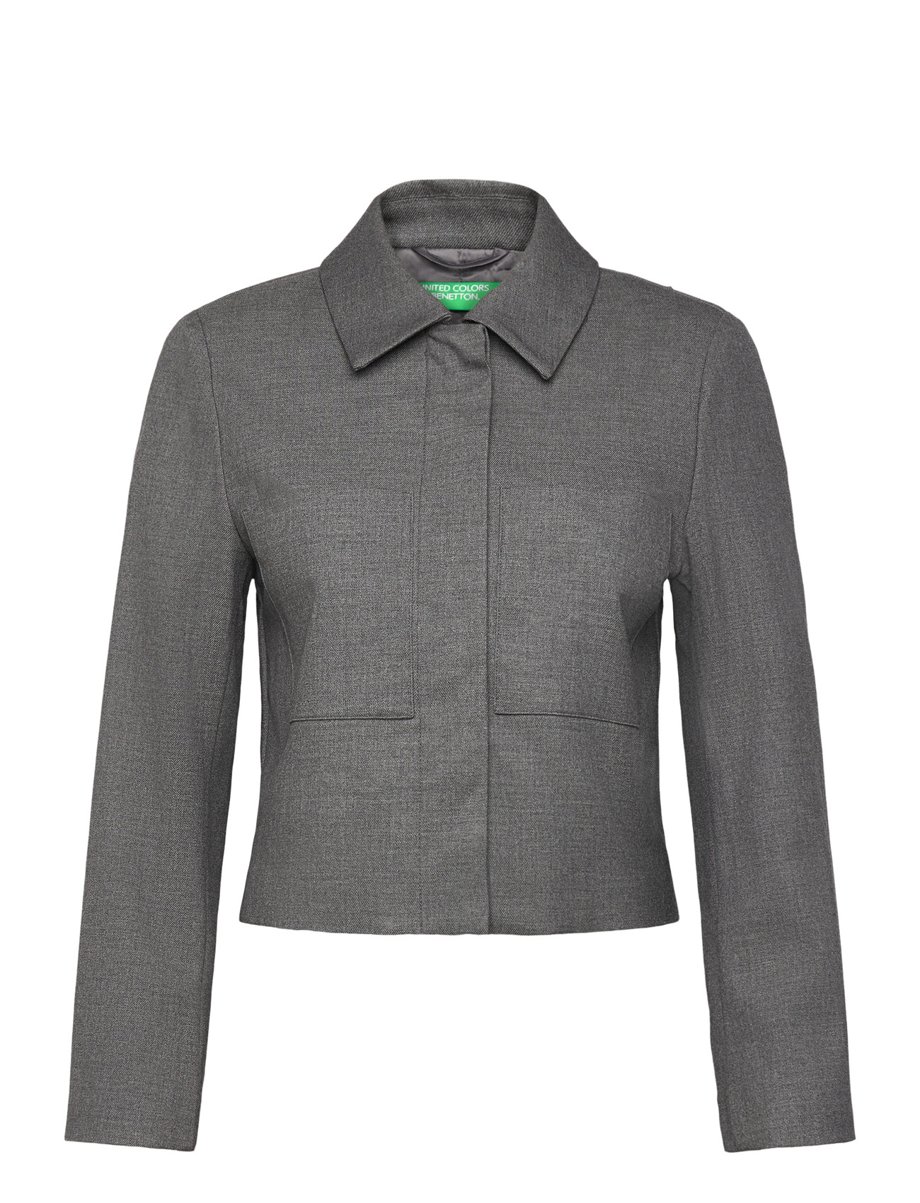 UNITED COLORS OF BENETTON Jacke Grau - 42 - Damen