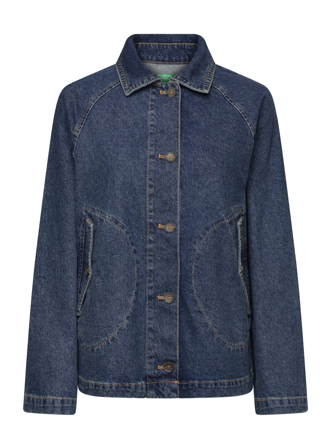 United Colors of Benetton Jacket, XS, Blue, Jakker > Denim, Dame