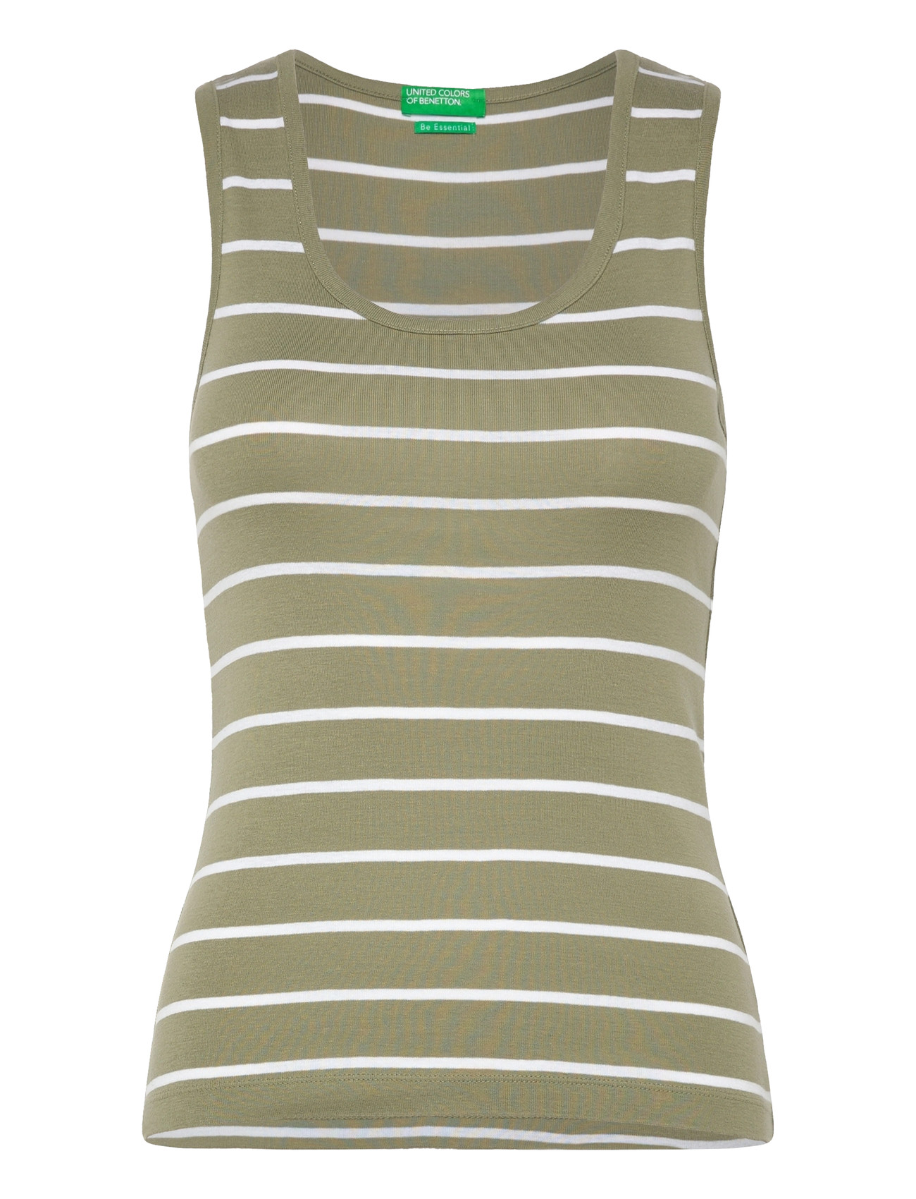 UNITED COLORS OF BENETTON Tank-Oberteil Grün - M - Damen