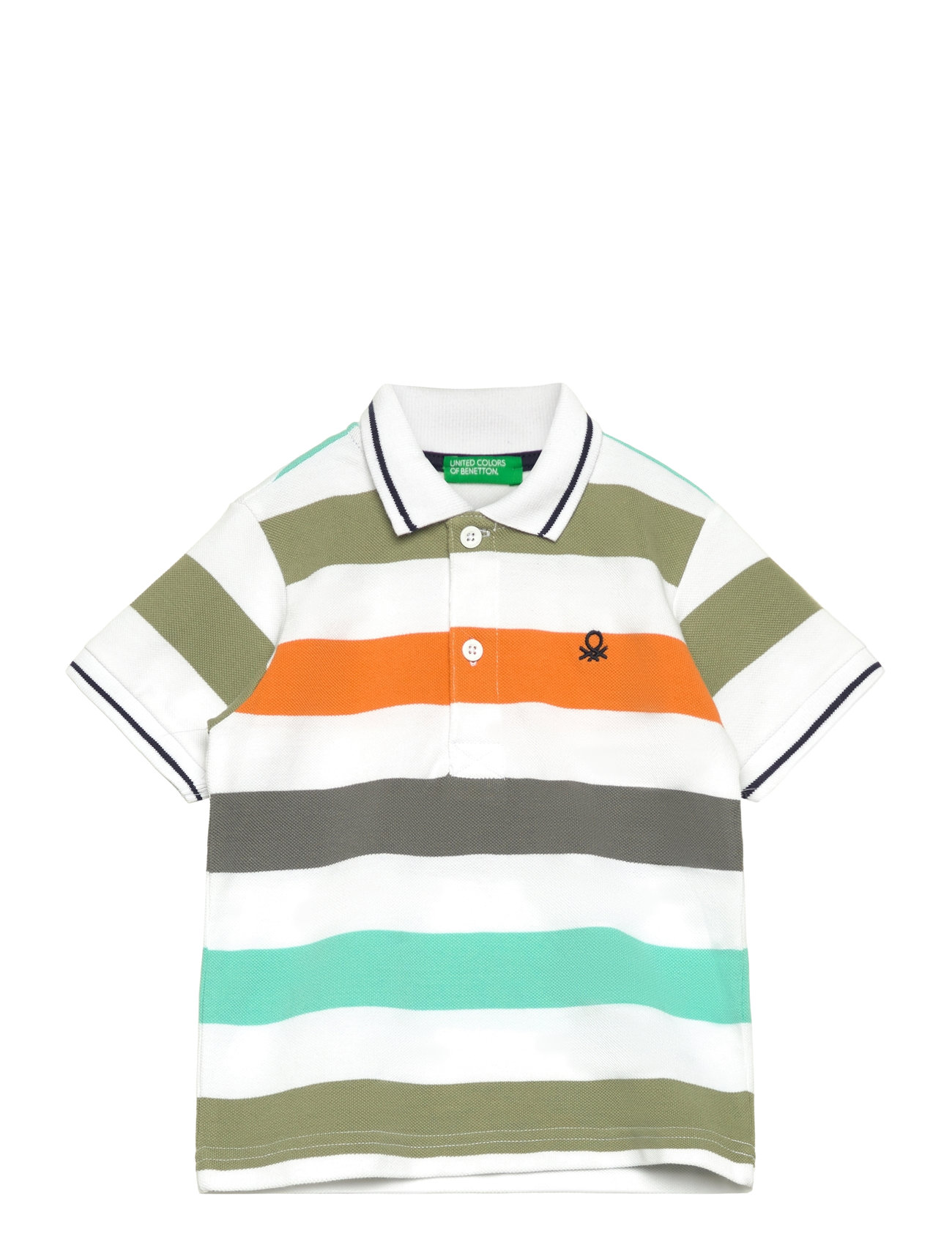 United Colors Of Benetton H/S Polo Shirt Multi/patterned